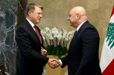 President Joseph Aoun told a United Nations Security Council delegation that the Lebanese "do not want war again"