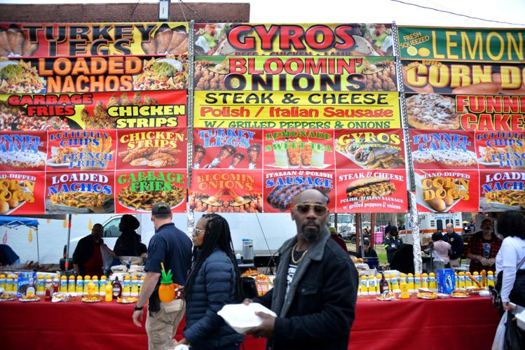colorful vendor at Jubilee
