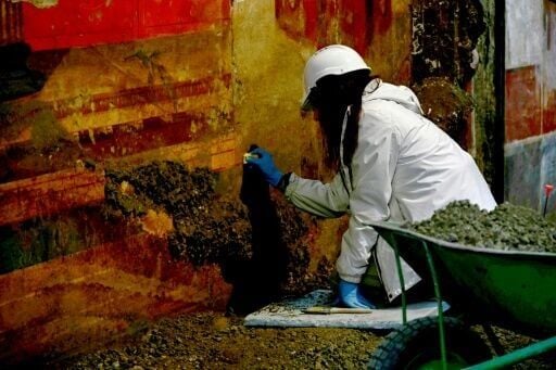 Workers are restoring the luxurious 1st century BC residence of Poppaea Sabina