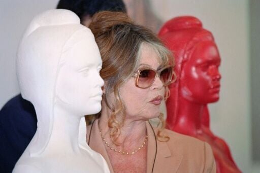 Bardot inspired a representation of the French republic by artist Alain Aslan