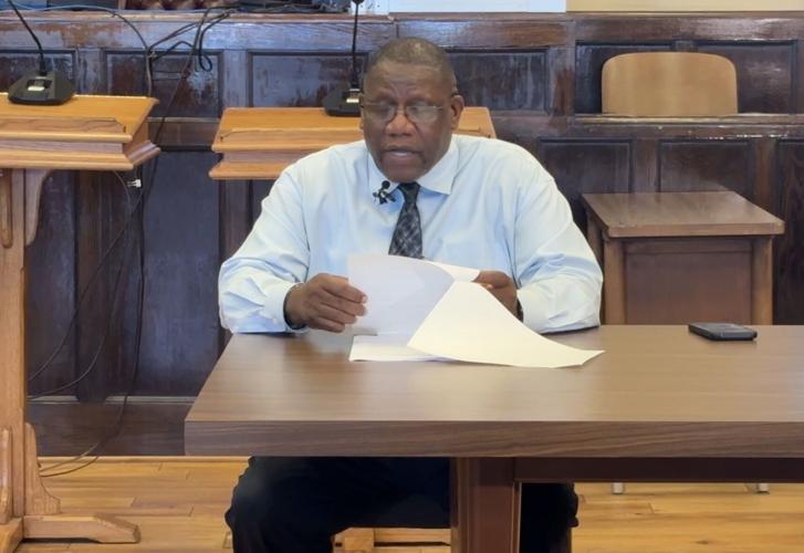 Perry County Probate Judge Carlton Hogue