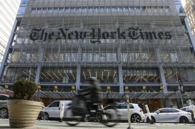 The New York Times sued after the Defense Department stripped journalists of press credentials who refused to agree to the more restrictive access policy