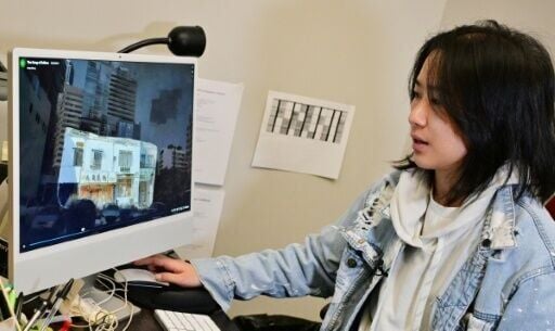 Xindi Zhang, a recent graduate of USC and winner of a Student Academy Award for her short film 'The Song of Drifters,' fed AI dozens of her drawings to generate graphic inspiration for the project