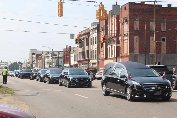 Officer Moorer laid to rest after long funeral procession