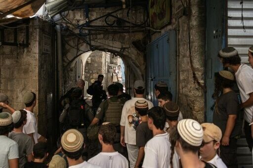 Scuffles, insults as Israelis celebrate Jerusalem Day under shadow of Gaza war