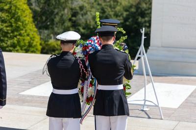 MMI wreath laying