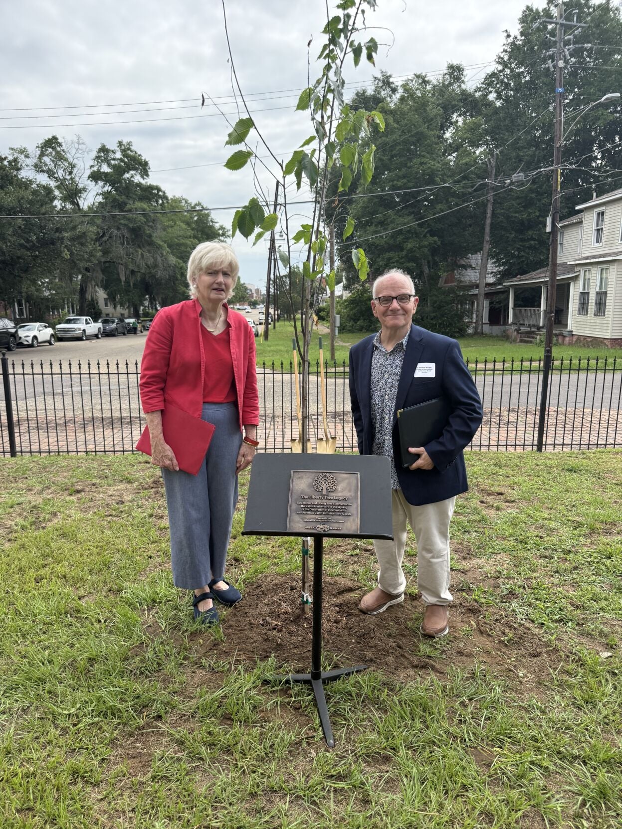 Sheryl and Gordon at Liberty Tree