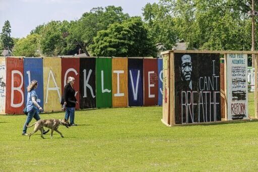 Discarded protest art preserves George Floyd legacy