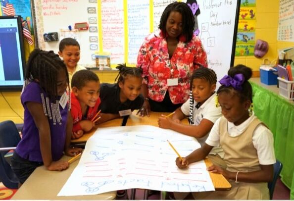 Dr. Valerie Ashmon-Lewis of Clark Elementary.
