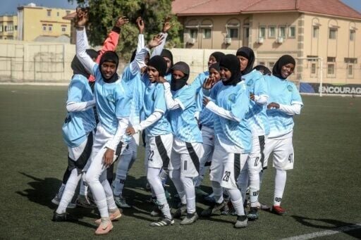 There are now 600 women participating across 10 teams -- mostly from Mogadishu, but also other parts of the country