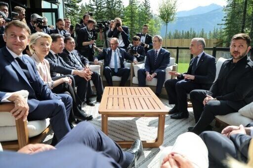 G7 summit minus Trump rallies behind Ukraine