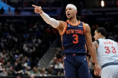 Hart triple-double sparks Knicks to eighth straight NBA win