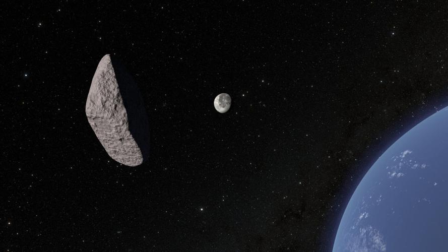 Space scientists work out shape of asteroid set to smash into Moon