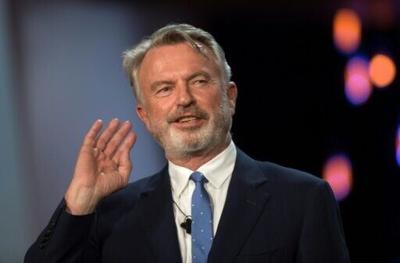 Sam Neill won international fame after starring as Dr Alan Grant in the 1993 blockbuster 'Jurassic Park' and has more recently appeared in 'Peaky Blinders'