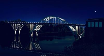 Edmund Pettus Bridge lighting