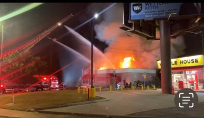 Fire on Zelda Road in Montgomery