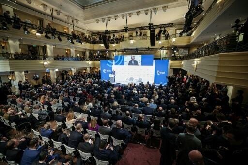 Business, political and security delegates crowded into a hotel in Munich for the high-level conference