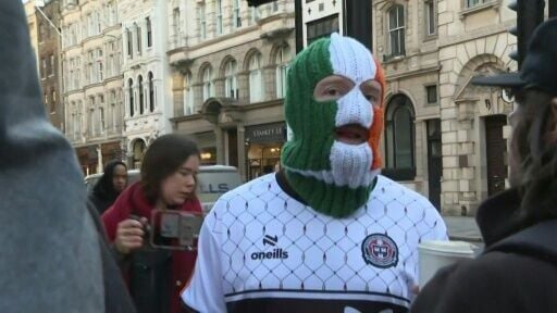 Kneecap team arrives at UK court as prosecutors appeal decision to drop terror charge