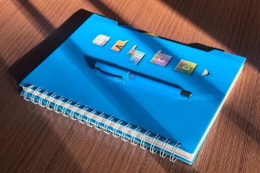 Free space: the blue notebook into which one Afghan woman confides her thoughts