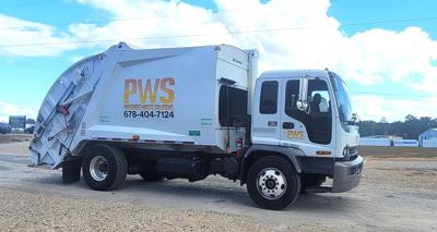 PWS garbage truck Selma