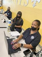FEMA reps set up at Selma High this week to help residents apply for assistance