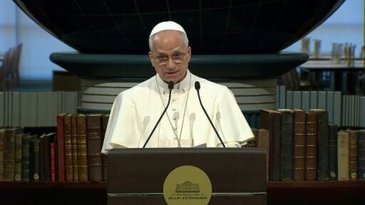 The pope hailed Turkey's 'special role' as a bridge between East and West, Asia and Europe