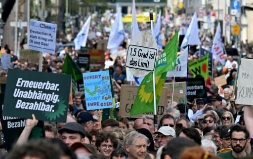 Climate protesters say Germany's ruling coalition is slowing down the green transition