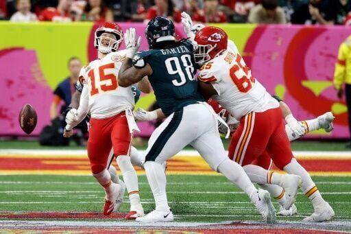 Eagles crush Chiefs to win Super Bowl as Trump joins the party