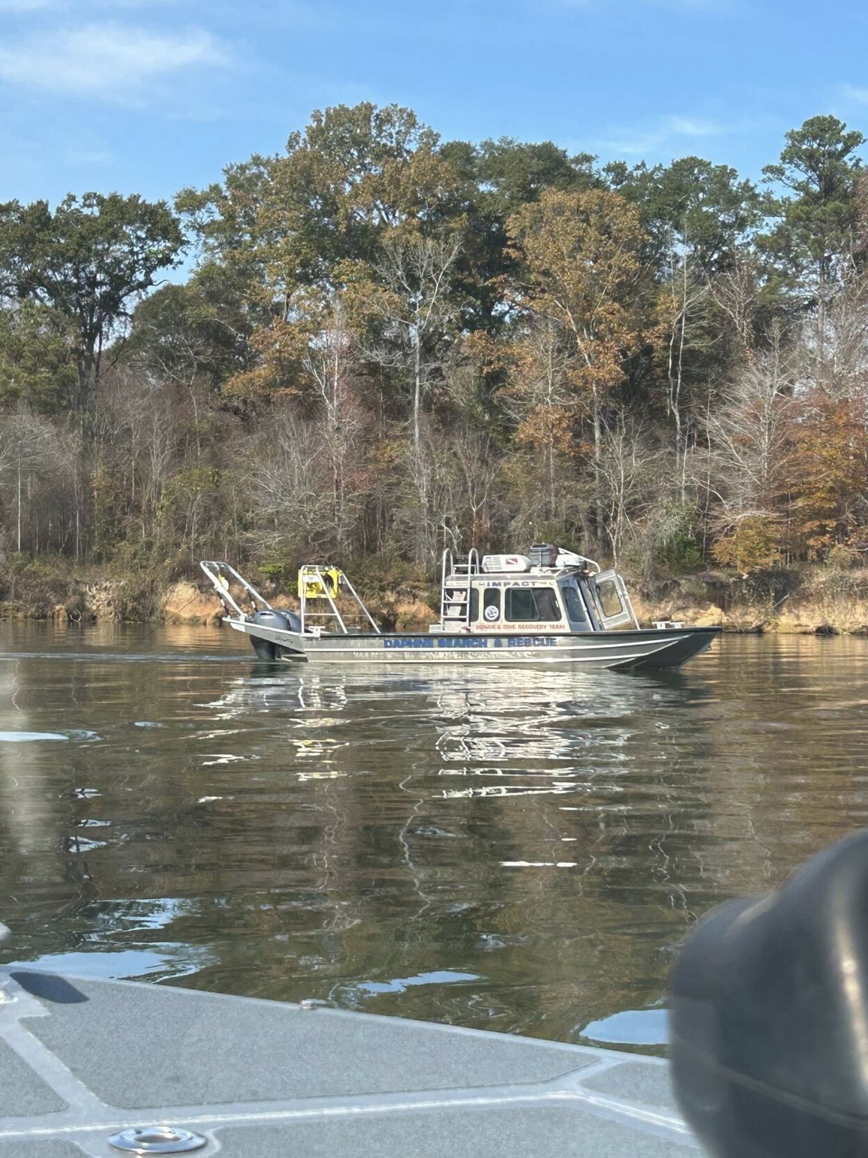 Daphne Search & Rescue Sonar & Dive Recovery Team boat