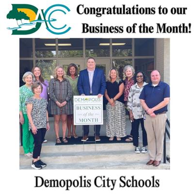Demopolis City Schools DACC Business of the Month