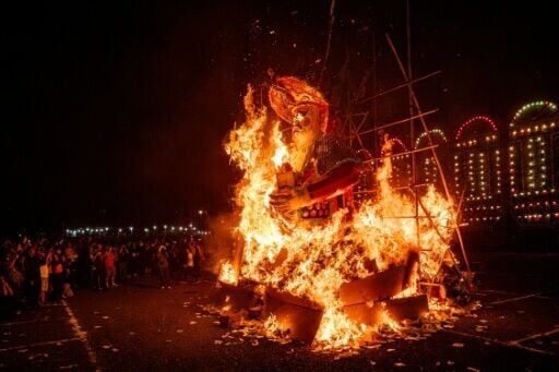 The festival carries extra resonance this year after a devastating fire at a housing estate where some buildings were clad in bamboo scaffolding