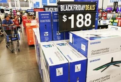 US consumers to bargain hunt in annual 'Black Friday' spree