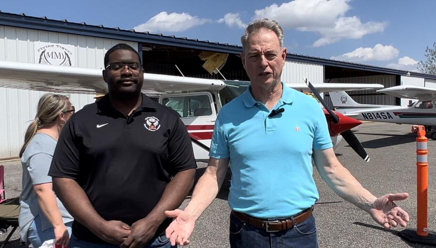 Big crowd packs Vaiden Field on Saturday for annual Fly In event, photo