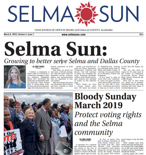 Selma Sun wins journalism award from Alabama Press Association