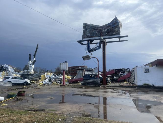 Selma continues digging through rubble from Thursday's tornado, photo gallery