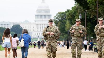 What have Trump’s troops done for crime in D.C.?