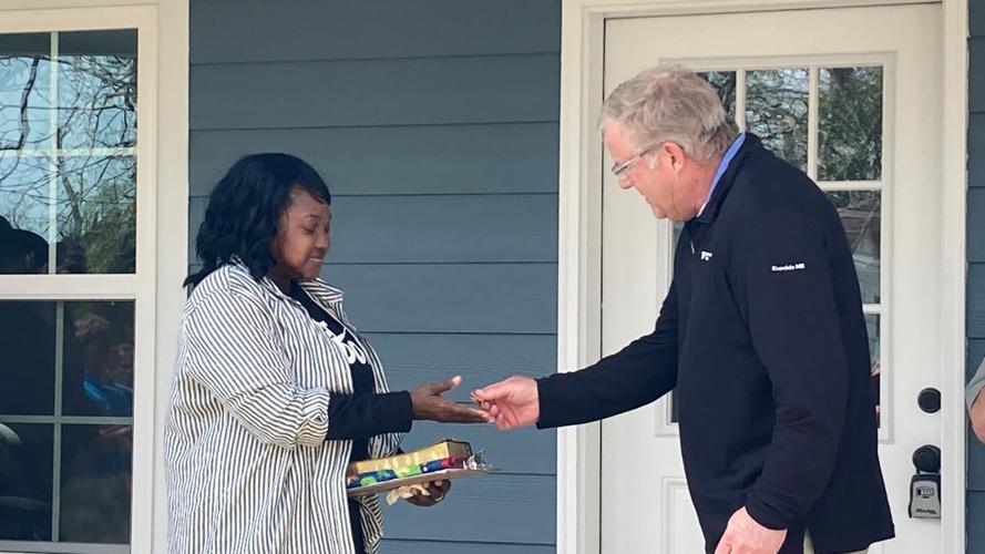 Tornado new home dedication keys IP