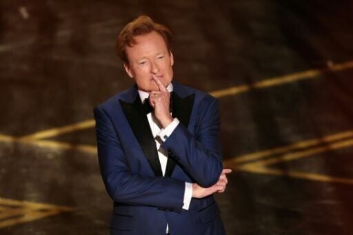 Oscars host Conan O'Brien opened the show with the usual round of quips