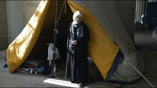 'We want to live with dignity': Lebanese elderly struggle in Beirut's largest shelter
