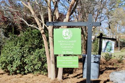 Montgomery Botanical Gardens pedestrian entrance