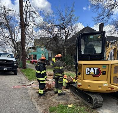 Gas leak in Montgomery on 3-5-2026