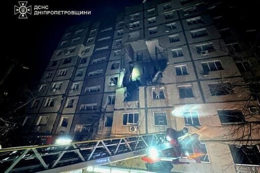 A Russian attack hit Ukraine, killing two people