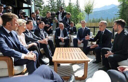 G7 summit minus Trump rallies behind Ukraine