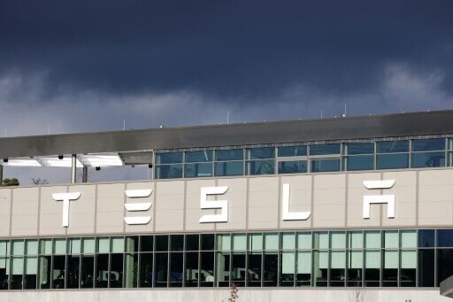 Tesla's German factory in Gruenheide near Berlin