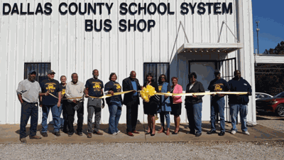 Dallas County Schools opens shop on Water Ave. to service active bus fleet 