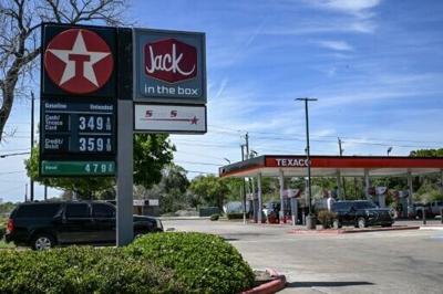 US gasoline prices have surged since war in the Middle East brought shipping through the Strait of Hormuz to a virtual halt