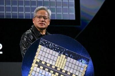 AI giant Nvidia becomes first company to reach $4 tn in value