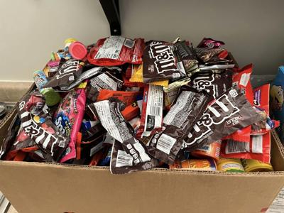 Candy in a box
