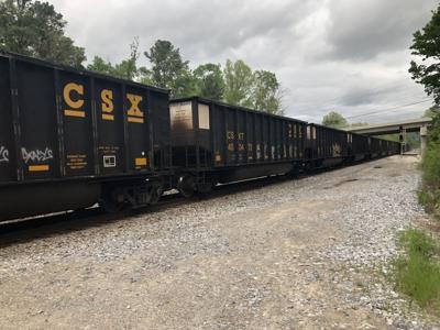 CSX train railroad Alabama