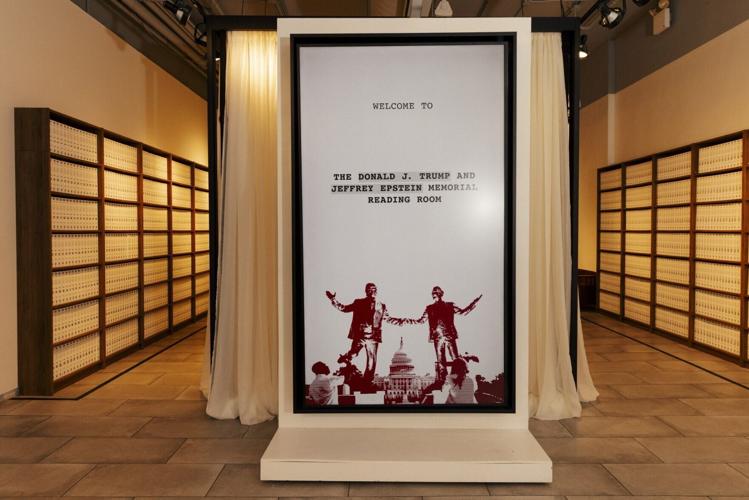 Epstein ‘reading room’ showcases all 3.5m printed-out files